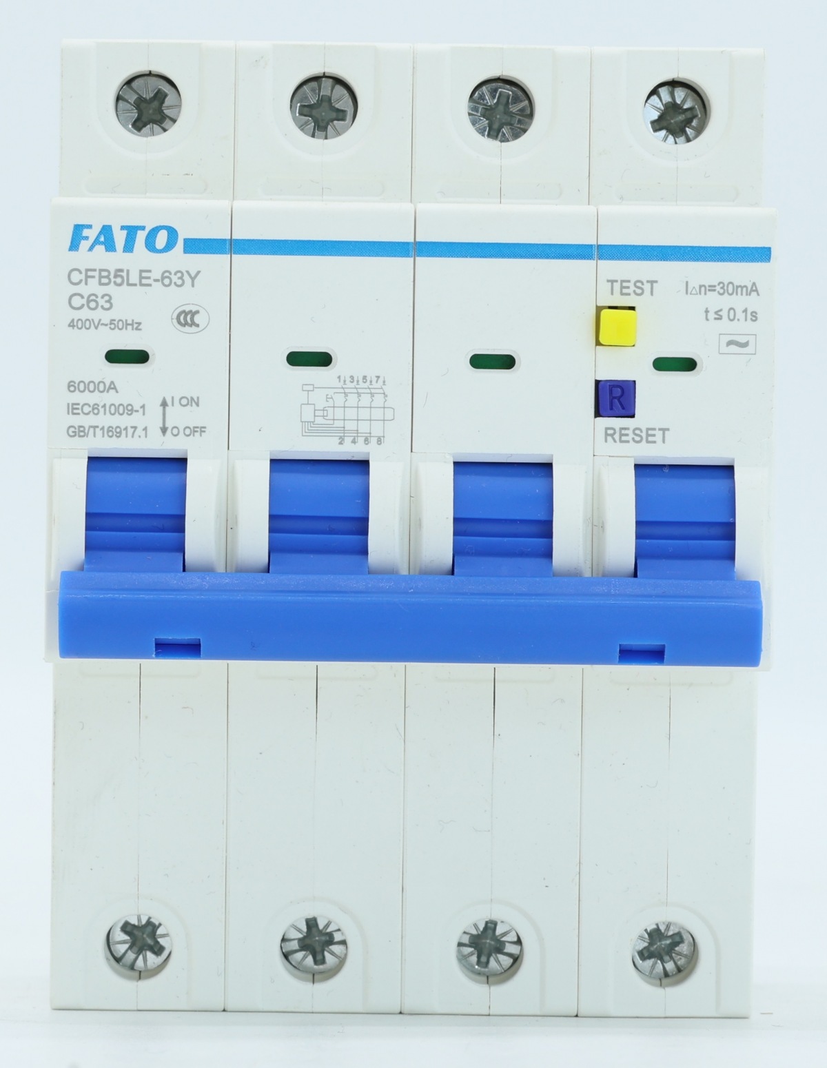 CFB5LE-63Y一體式剩余電流動(dòng)作斷路器